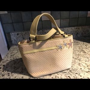 Talbots Straw Handbag